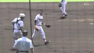 13/08/16【Eテレ】木更津総合の千葉投手降板