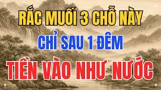 Rắc Muối Đúng 3 Vị Trí Này – Tiền Tự Chảy Vào Nhà Mà Nhiều Người Không Biết