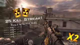 DOUBLE NUKE ON RUNDOWN With AK-47 INSANE COMEBACK (Modern Warfare 2, iw4x)