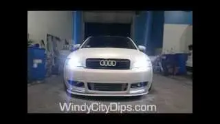 Audi A4 Pearl White Plasti-Dip