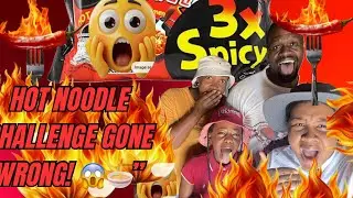 Tried the World’s Hottest Noodles… BIG MISTAKE 😅”