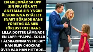 En miljonär sa upp sin fru för att anställa en yngre älskarinna, och deras dotter avslöjade någo