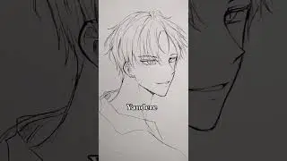 dere character who are you? #anime #yandere #dandere #tsundere