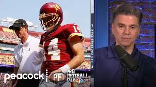 Washington turns to Taylor Heinicke with Ryan Fitzpatrick out | Pro Football Talk | NBC Sports
