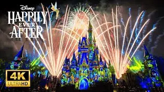 Долго и счастливо 2025 | НОВОЕ обновление | Фейерверк Magic Kingdom 4K | Walt Disney World