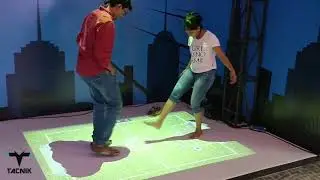 Tacnik Interactive Floor Projection Football game