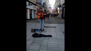 buskin Local Adam Heffernan sings heart out