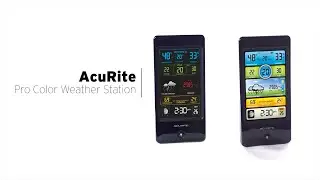 AcuRite Pro Color Weather Stations with Wind Speed