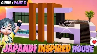 Heartopia | PART 3: JAPANDI Modern Interior & Decor Idea (House Design Idea) #heartopia #howto 