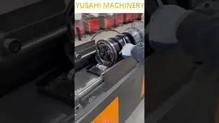 Electric Fully Automatic rebar Threading Machine Operation Video