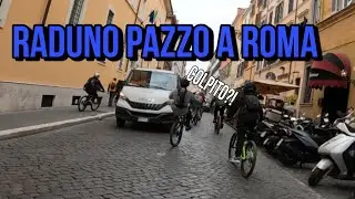 Raduno Pazzo Per Le Strade Di Roma