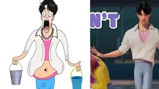Soda - Pop | KPop Demon Hunters | Funny Drawing Meme | Funny Art Video | Sony Animation  🤣