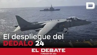 El despliegue Dédalo 24, desde dentro: así son las maniobras navales de España frente a Creta