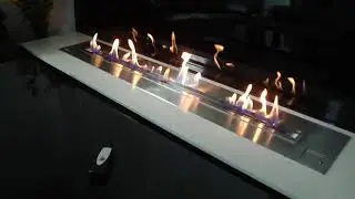 Ethanol burner insert for custom fireplaces  AFIRE the decor favorite