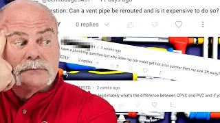 Most POPULAR Plumbing Questions Answered LIVE