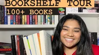 BOOKSHELF TOUR - every book I own (100+ books)