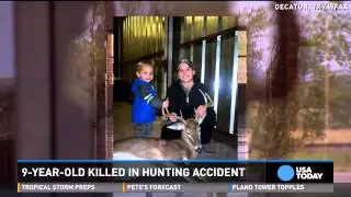 Grandfather shoots, kills grandson in hunting accident
