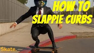 КАК СДЕЛАТЬ Slappie Curbs в скейтбординге. (Skate 4)