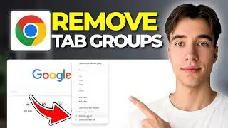 How To Remove Tab Groups From Bookmark Bar In Google Chrome | Tutorial 2026