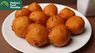 Bonda recipe without curd | bonda recipe without baking soda | mysore bonda recipe without curd