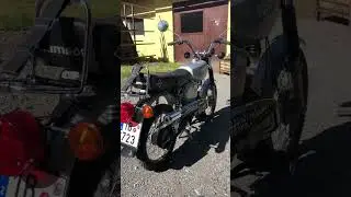 Simson s51 Enduro po renovaci #motorcycle #veterani #simson #simsons51 #renovace