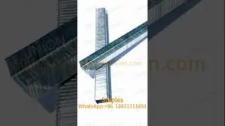 Staples #manufacturing #staple #factory #buildingmaterials