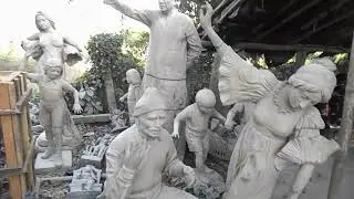 Stone Carving-Statues And Sculptures || Creative Handicrafts 6