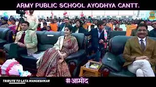#AnnualDay2k23 Tribute to Lata Mangeshkar (Musical Fiesta) - Army Public School Ayodhya (Video-2)