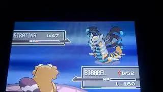 Pokemon Platinum Distortion World shiny Giratina 