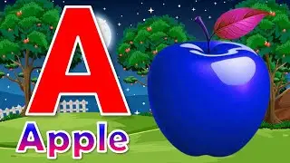 Phonics Song 2 with TWO Words in 3D - A For Airplane - ABC Alphabet Songs with Sounds for Children