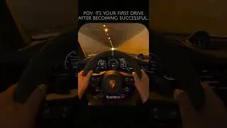 That One Drive After Becoming Successful&hellip;#porsche #luxurycars #luxury #success