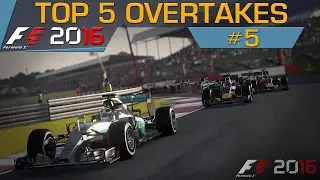 F1 2016 | Top 5 Overtakes #5