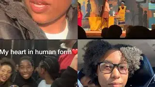 GRWM vlog| i went for a theatrical production @jms high | Motswana YouTuber