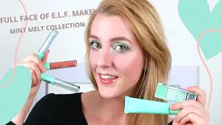 Try on full face of E.L.F. makeup 2021 [ MINT MELT COLLECTION] I Ritanizer