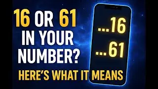 if 16 or 61 number comes in your number in the middle and last then what will happen❓🤷&zwj;♂️