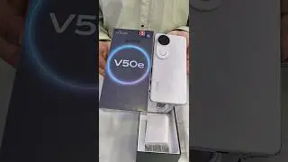 Vivo V50e 5g || 8+256 || Pearl White #quickunboxing💯🔥#genius pabitra #shorts🔥🔥🔥