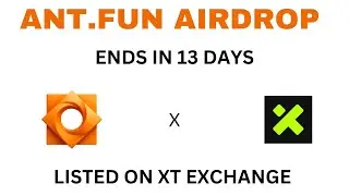 Аирдроп ANT.FUN || Заканчивается через 2 недели