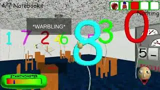 Baldi's Basics Plus I Made The Hard Level