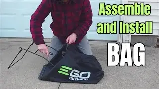 How to Assemble / Replace and Install an EGO Grass Bag