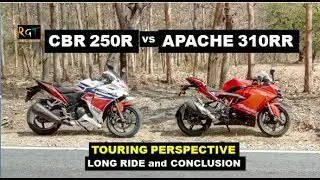 Apache 310RR vs CBR 250R : touring comparison review.