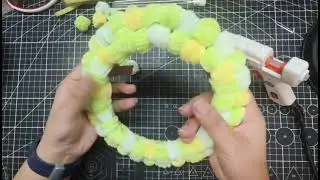 扭扭棒聖誕花環製作教學