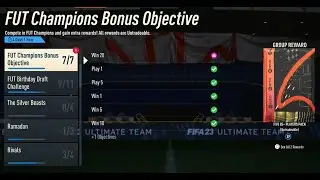 Opening FUT Champs Bonus Objective Rewards!!! FIFA 23