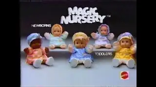 Magic Nursery by Mattel ad from 1990