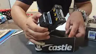 Castle cobra 5 hv 12s esc unboxing... compare castle xlx2 size.