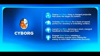 Roblox Project Smash playing as CYBORG gameplay