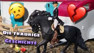 Die traurige Geschichte eines Pferdes namens Blacky💔😭Schleich Pferde Kurzfilm