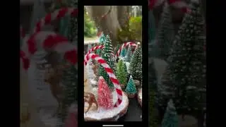 DIY Christmas Craft - Wood Slice Decor