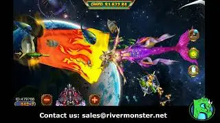 Panda vs Alien   I   Fish Game   I   Rivermonster