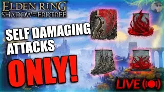Beating Elden Ring using Self Damaging Attacks! #2
