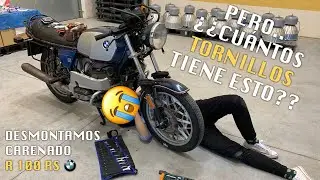 R100 #3 &iexcl;CUANTOS TORNILLOS LLEVA ESTO! 🙈🔩- Desmontamos el CARENADO de nuestra BMW R100RS.